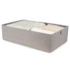 Úložný box z polyesteru, šedo-béžový, Compactor Oxford RAN10733