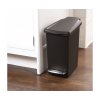 Pedálový odpadkový koš Simplehuman CW1329– 10 l, úzký, černý plast, v kuchyni