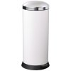 Pedálový odpadkový koš, bílý, objem 30 L, Rossignol Bomba 91041