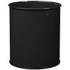 Odpadkový koš o objemu 30 L, ocelový, čedičově černý, Rossignol Appy 50158