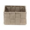 Compactor úložný organizér do zásuvky Taupe S 12 x 12 x 7 cm