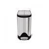 Pedálový odpadkový koš Simplehuman – 10 l, butterfly víko, matná ocel, FPP, CW1899