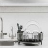 Moderní a praktický odkapávač na nádobí, Simplehuman KT1184DC
