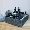 Organizér na prádlo a doplňky Compactor TEX -  5 přihrádek, šedý RAN4765