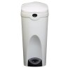Automatický odpadkový koš na dámské WC, bílý, 20L, ROS91938_2