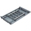 Flexibilní příborník pro zásuvky 90 cm, nerez ocel, Elletipi Flexo R290/S
