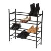Botník na 6-12 párů bot, 62-117x23x35 cm, Compactor RAN10201
