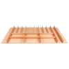 Příborník pro zásuvky 120 cm, dřevěný, barva, Elletipi Wood Line PLA N50120 BLT18