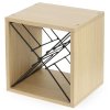 Stojan na 12 lahví vína, dub, rozměry 36x30x36,5 cm, Compactor CUBE X RAN8953