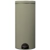 Odpadkový koš s pedálem, šedozelený, objem 30 L, Rossignol Elora 90319