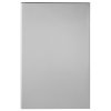 Metalově šedý koš s víkem, nástěnný, 10 L, Rossignol Stella 51346