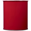 Ocelový odpadkový koš červené barvy, objem 30 L, Rossignol Appy 50159