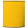 Žlutý odpadkový koš z oceli, objem 30 L, Rossignol Appy 50156