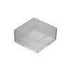 Organizér Compactor Crystal, transparentní, malý - 9,5 x 9,5 x 5 cm