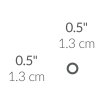 Simplehuman univerzální čistící tablety, rozměr