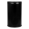 Černý lakovaný odpadkový koš Room Basket 18 l