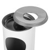 Koš s popelníkem Cigarette Pillar Alda vyjímatelné víko