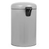 Šedý pedálový odpadkový koš Doman Freedom Fresh 20 l