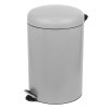 Pedálový odpadkový koš Doman Freedom Fresh 20 l, lakovaná ocel, šedá