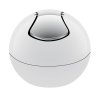Spirella mini výklopný odpadkový koš BOWL, bílý plast, 1L