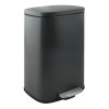 Spirella pedálový odpadkový koš AKIRA, matná šedá ocel, soft-close, 30 L