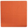 MSV protiskluzová podložka do sprchy QUADRO Premium, oranžový sbs kaučuk 54 cm