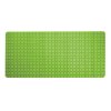 MSV protiskluzová podložka do vany QUADRO Premium, zelená sbs kaučuk 36 x 76 cm