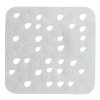 Spirella protiskluzová podložka do sprchy DROPS, světle šedá, PVC, 54 x 54 cm