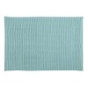 Pastelově zelená MSV koupelnová předložka CHENILLE 40 x 60 cm