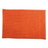 Oranžová MSV koupelnová předložka CHENILLE 40 x 60 cm