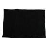 Černá MSV koupelnová předložka CHENILLE 40 x 60 cm