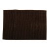 Hnědá MSV koupelnová předložka CHENILLE 40 x 60 cm