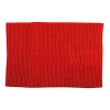 Červená  MSV koupelnová předložka CHENILLE60 x 90 cm