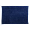 Tmavě modrá MSV koupelnová předložka CHENILLE 60 x 90 cm
