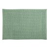Bazalková MSV koupelnová předložka CHENILLE 40 x 60 cm