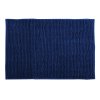 Tmavě modrá MSV koupelnová předložka CHENILLE 50 x 80 cm