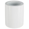 Porcelánová nádoba WC štětky v bílé barvě