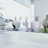 Spirella kelímek na kartáčky Max Light, porcelán