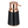 Černý měděný dávkovač mýdla LENA 280 ml
