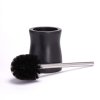 WC štětka s černou keramickou nádobou PALMA