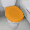 Oranžové WC prkénko ze série NEELA, soft-close, duroplast