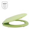 WC prkénko CLEO z materiálu MDF, pistáciově zelené
