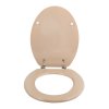 WC prkénko značky MDF v béžové barvě
