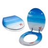 MSV WC prkénko PARADISE z MDF materiálu