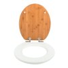 WC prkénko ze série OSLo z materiálu bambus