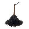 Prachovka z pštrosího peří s bambusovou rukojetí 42 cm, MSV