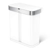 Simplehuman bezdotykový odpadkový koš DUAL SENSOR, 58 L