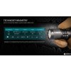 AceBeam TAC AA, 1000 lm, grey - Taktická LED svítilna, šedá