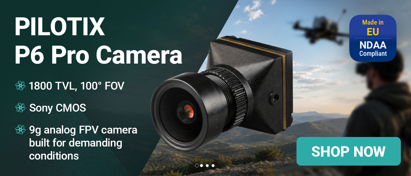 FPV Camera Pilotix P6 Pro CZ
