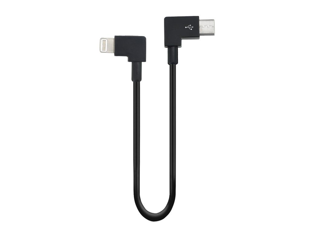 6507 usb cable startrc nylon 30cm type c to lightning for dji rc n1
